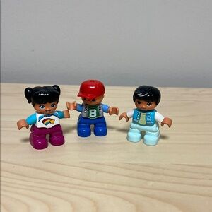 Lego Duplo People Figure Playset (3pcs): Toddler Pretend Play